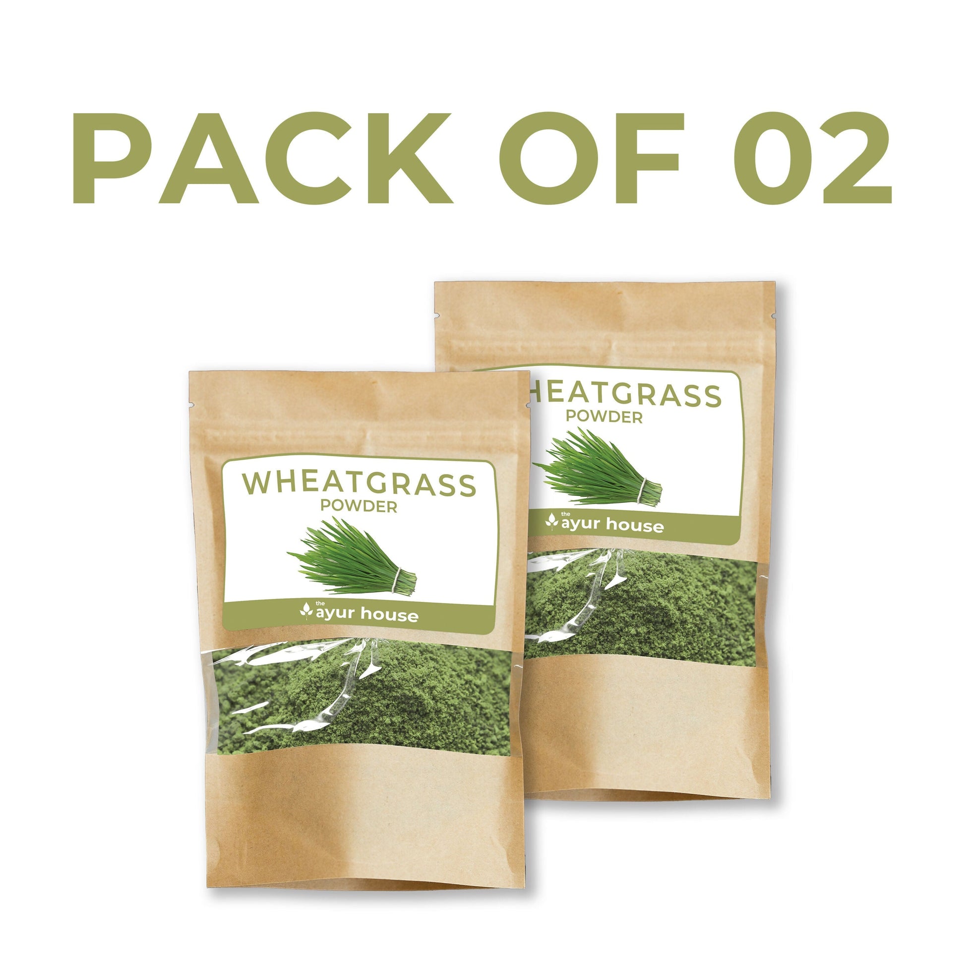The Ayur House Wheatgrass Powder 