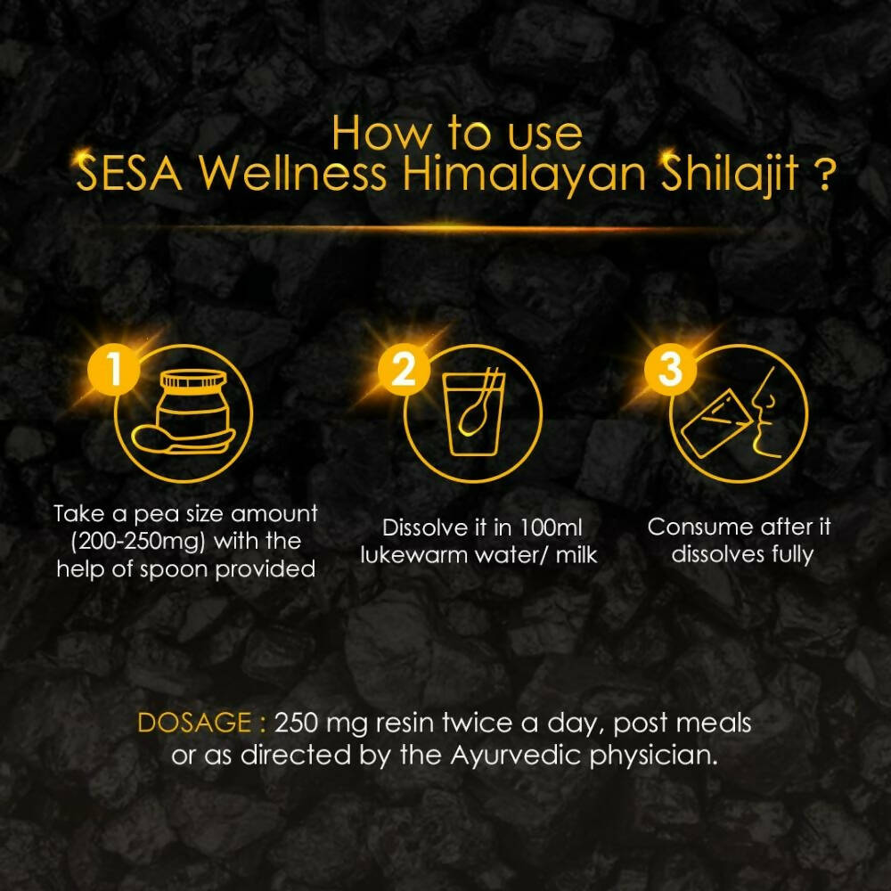 Sesa Wellness Himalayan Sj Resin 