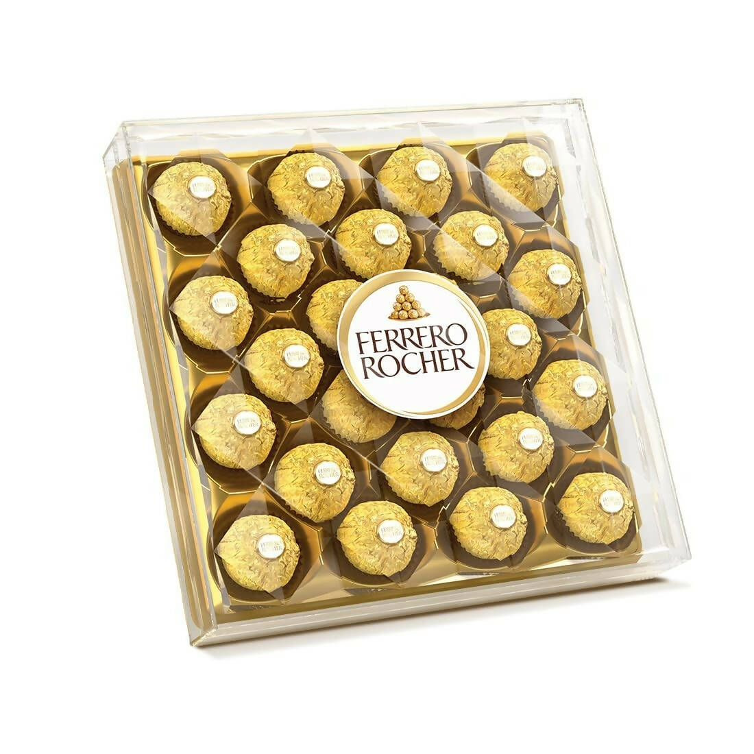 Ferrero Rocher Exquisite Hazelnut And Milk Chocolate | Premium Gift Box Rich, Creamy, Crunchy and Nutty Chocolate For Special Occasions 