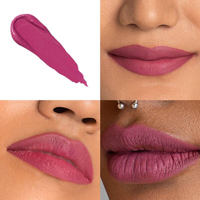 LoveChild By Masaba Gupta Mamma Mia Lush-Matte Lip Creme - Jamun Cooler 