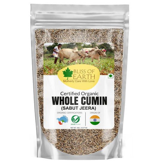 Bliss of Earth Whole Cumin (Jeera) - Grab2buy