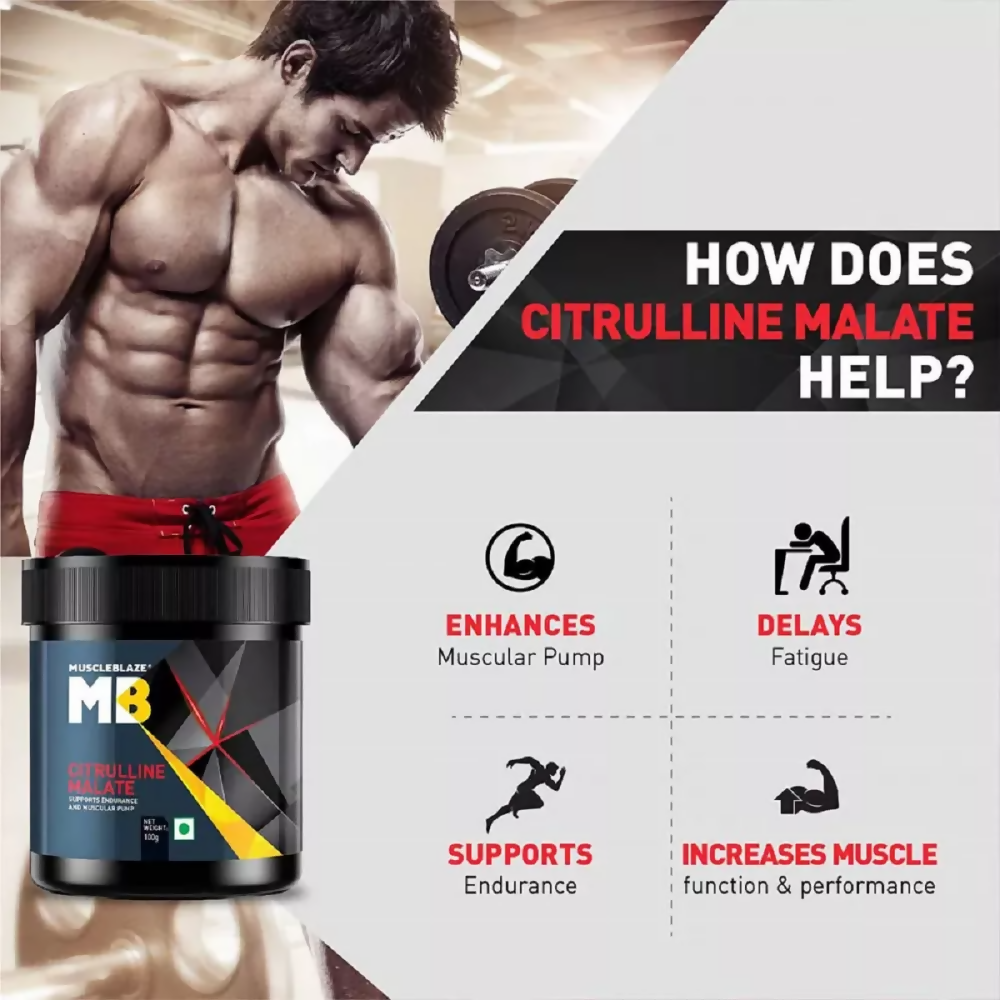 MuscleBlaze Citrulline Malate 