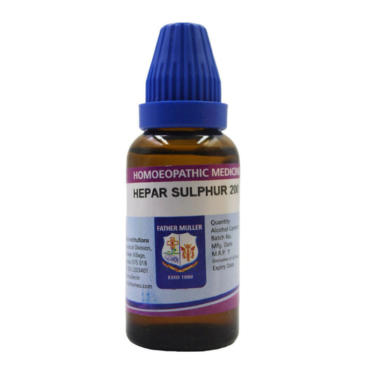 Father Muller Hepar Sulphur Dilution - Grab2buy