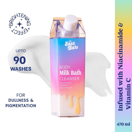 The Sass Bar Daybreak Brightening Bodywash with Niacinamide +Vitamin C for Dull Skin  Grab2Buy The Sass Bar Grab2Buy