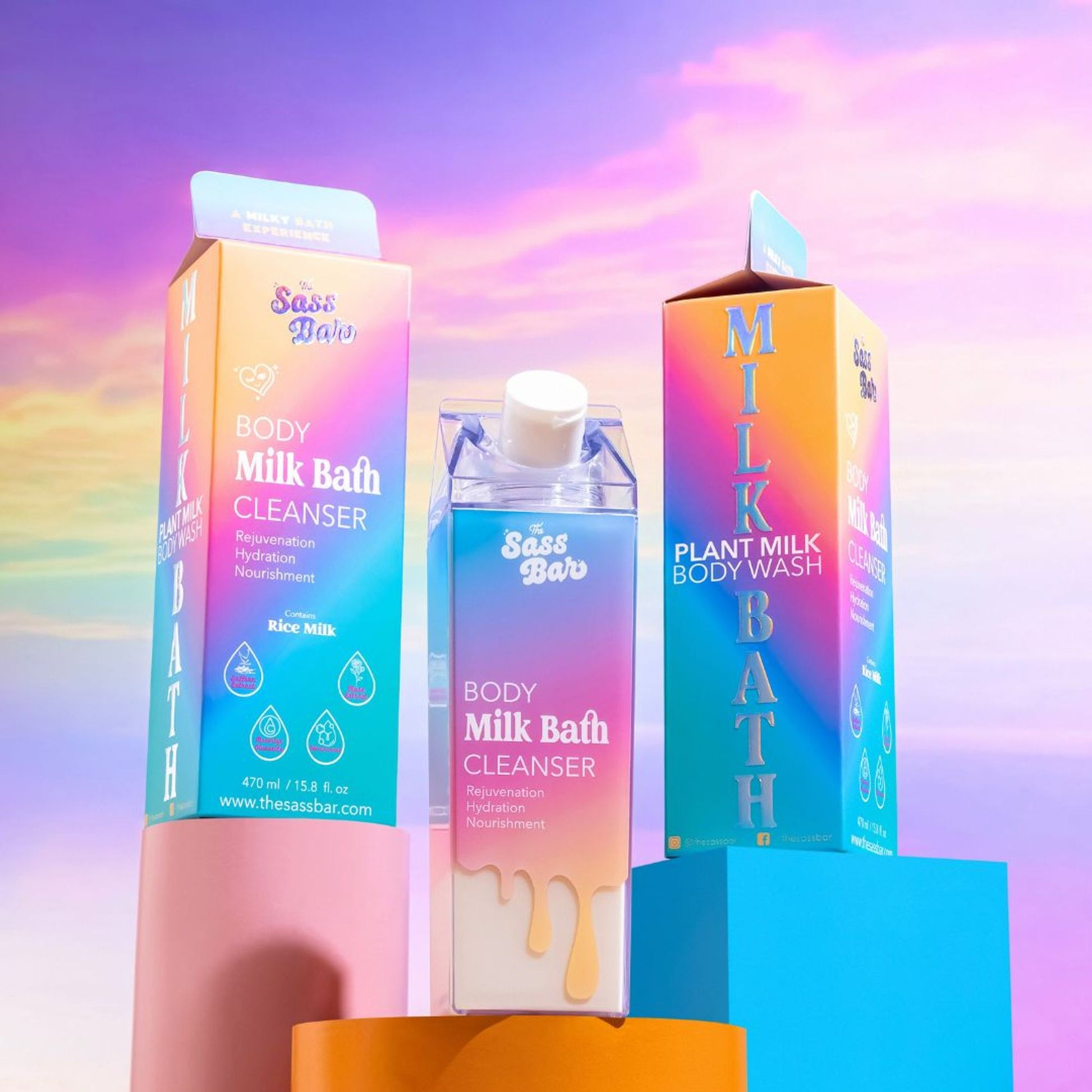 The Sass Bar Daybreak Brightening Bodywash with Niacinamide +Vitamin C for Dull Skin  Grab2Buy The Sass Bar Grab2Buy