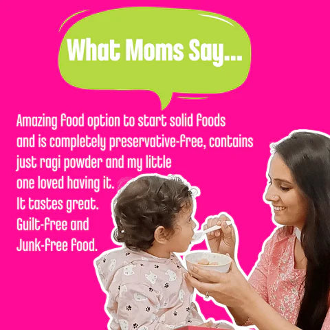 Early Foods Organic Sprouted Ragi Porridge Mix 