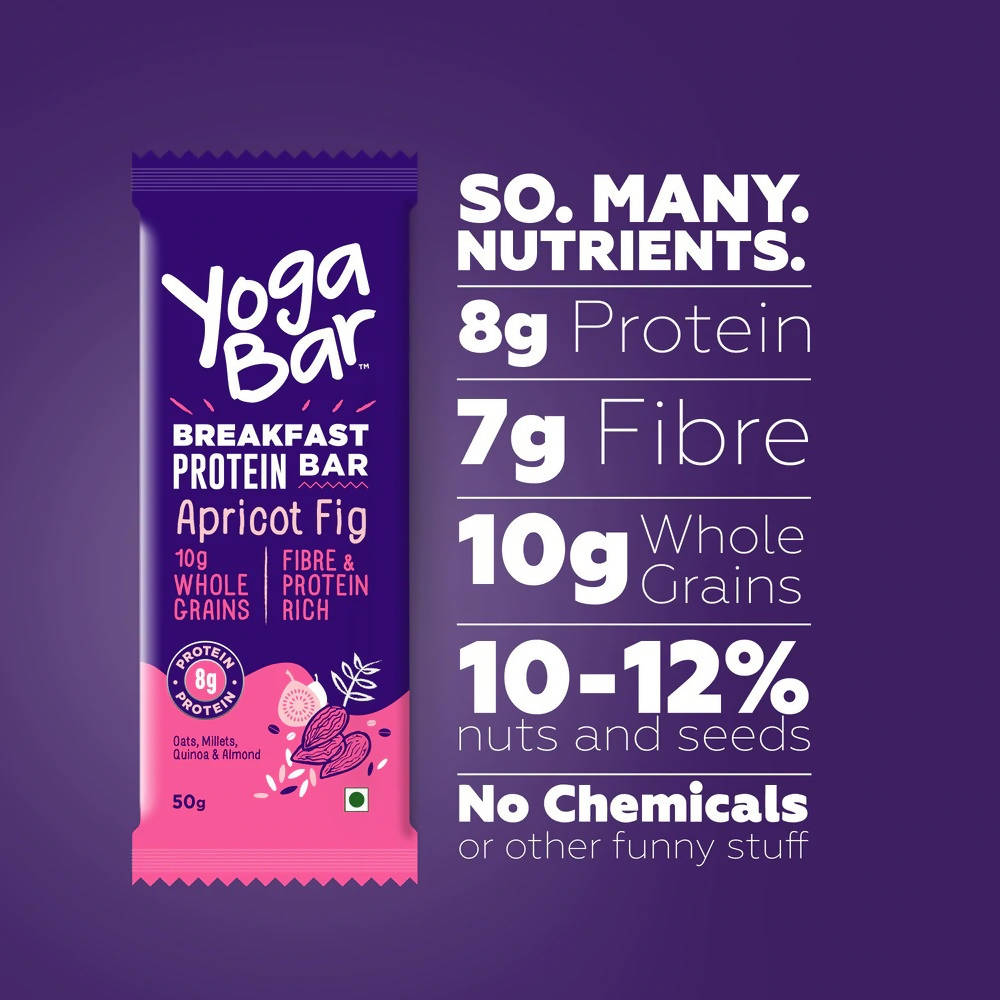 Yoga Bar Apricot Fig Breakfast Protein Bar  Grab2Buy Yoga Bar Grab2Buy