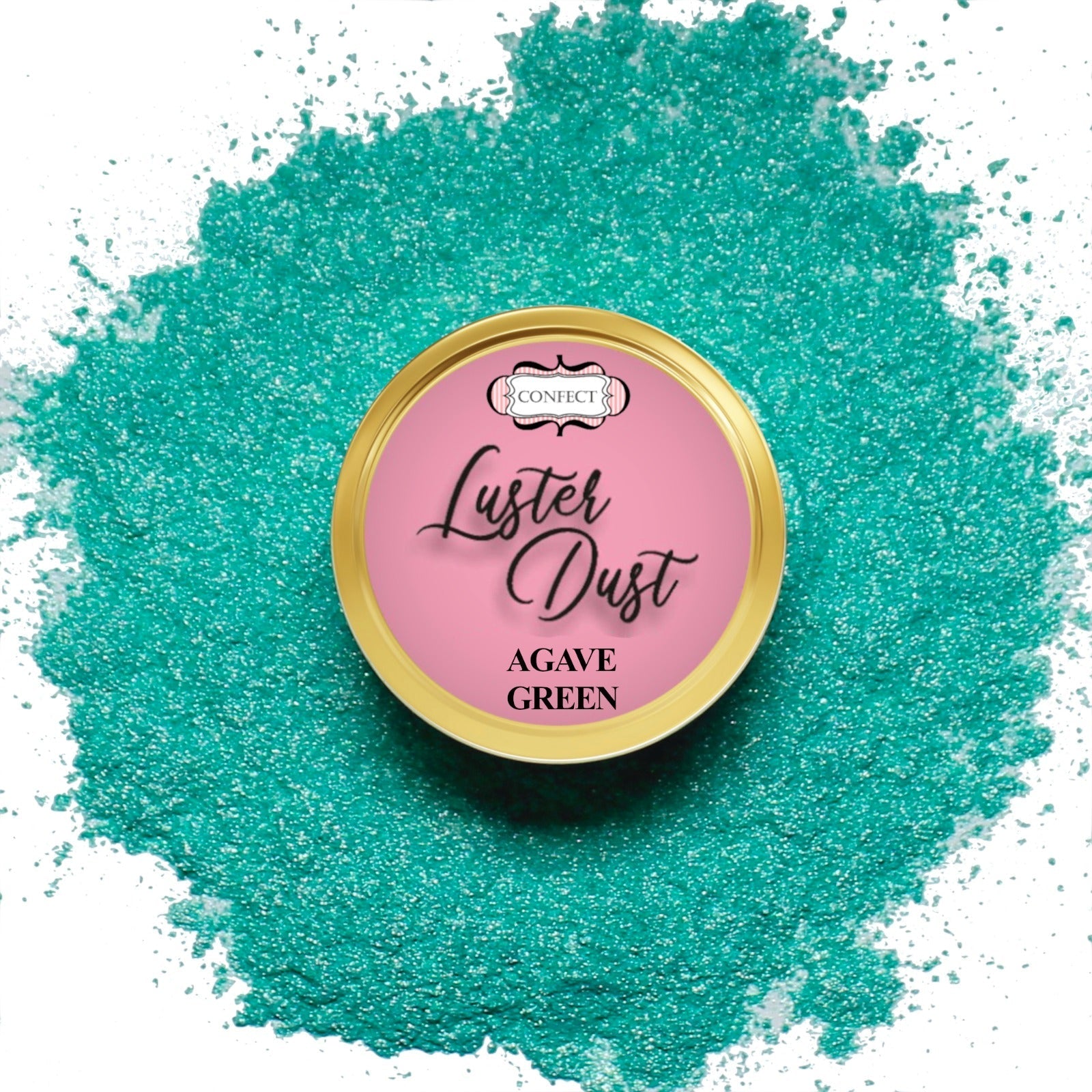 Confect Edible Luster Dust – Pack of 5 | Pink, Yellow, Green, Blue, Purple |