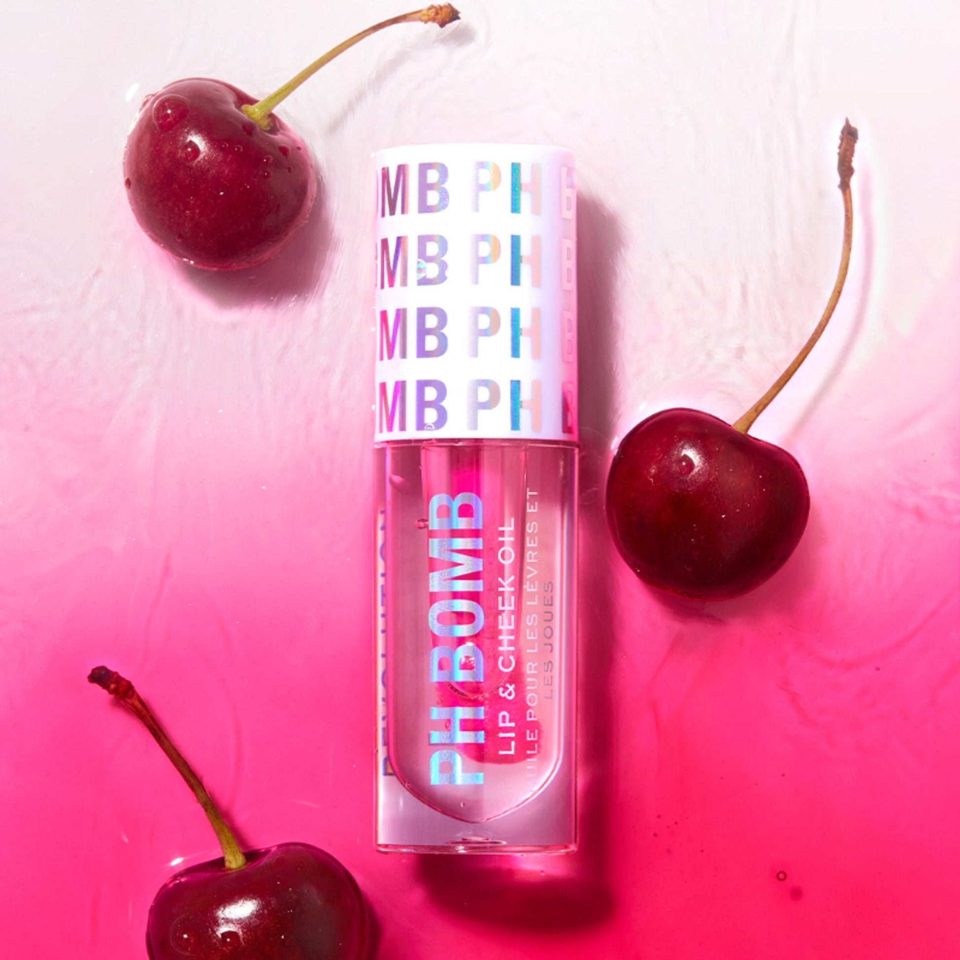 Makeup Revolution Ph Bomb Lip & Cheek Oil Universal  Grab2Buy Makeup Revolution Grab2Buy