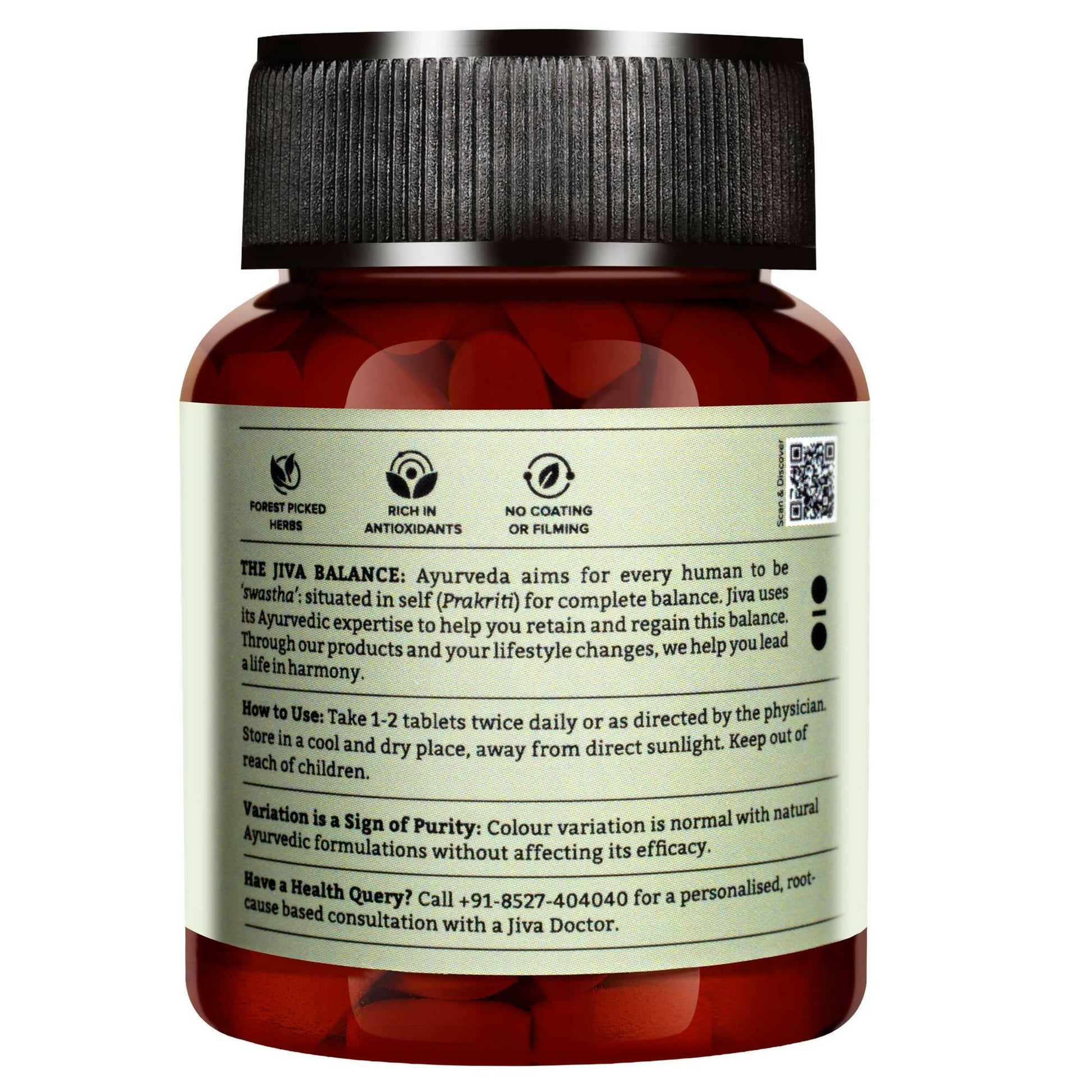 Jiva Ayurveda Arjuna Tablets 