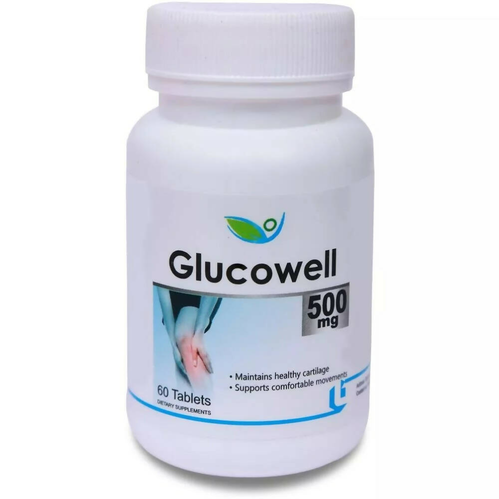 Biotrex Glucowell Glucosamine, Msm & Chondroitin 500mg Tablets 