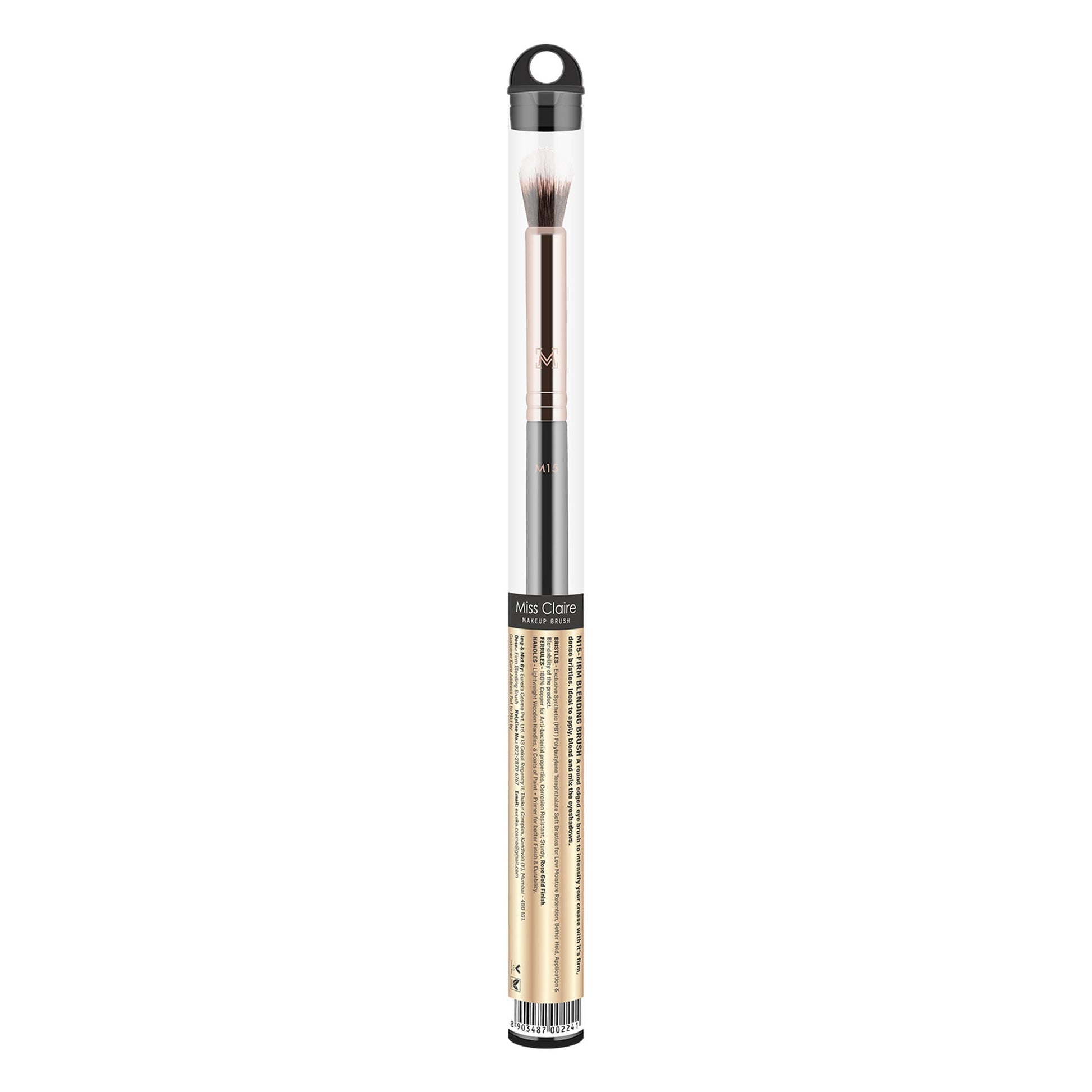Miss Claire M15 - Firm Blending Brush - Rose Gold