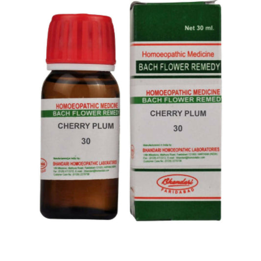 Bhandari Homeopathy Bach Flower Cherry Plum 30 | Grab2Buy