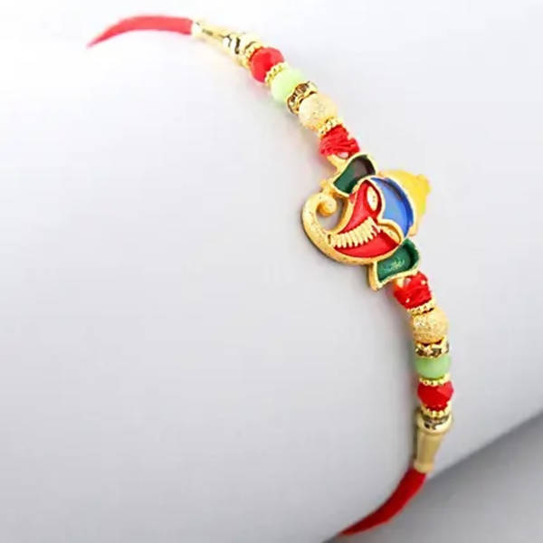 Divine Lord Ganesha Rakhi & Cadbury Temptations