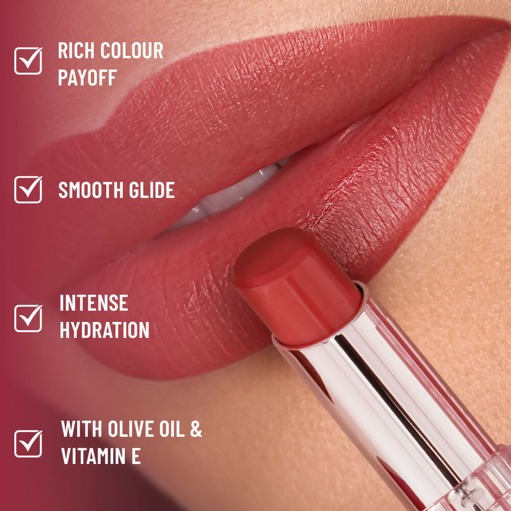 Swiss Beauty High Shine Finish Smooth Glide Pure Lustre Lipstick - 11 Pop Cherry 