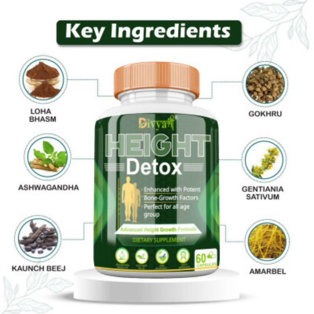 Divya Shree Height Detox Capsules - Grab2buy