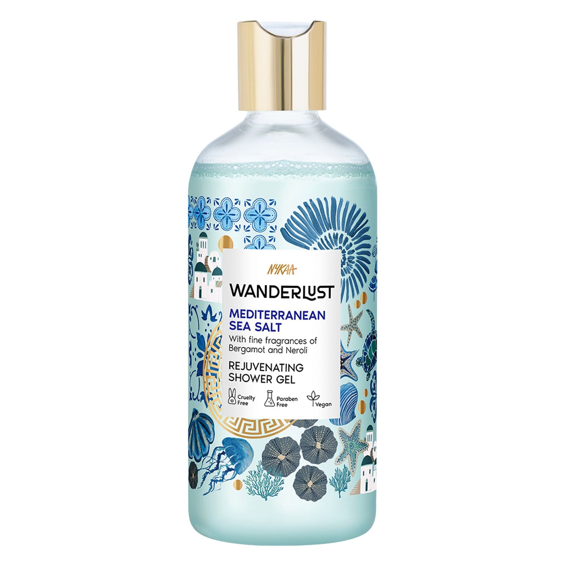 Wanderlust Shower Gels - Mediterranean-Sea-Salt  Grab2Buy Wanderlust Grab2Buy