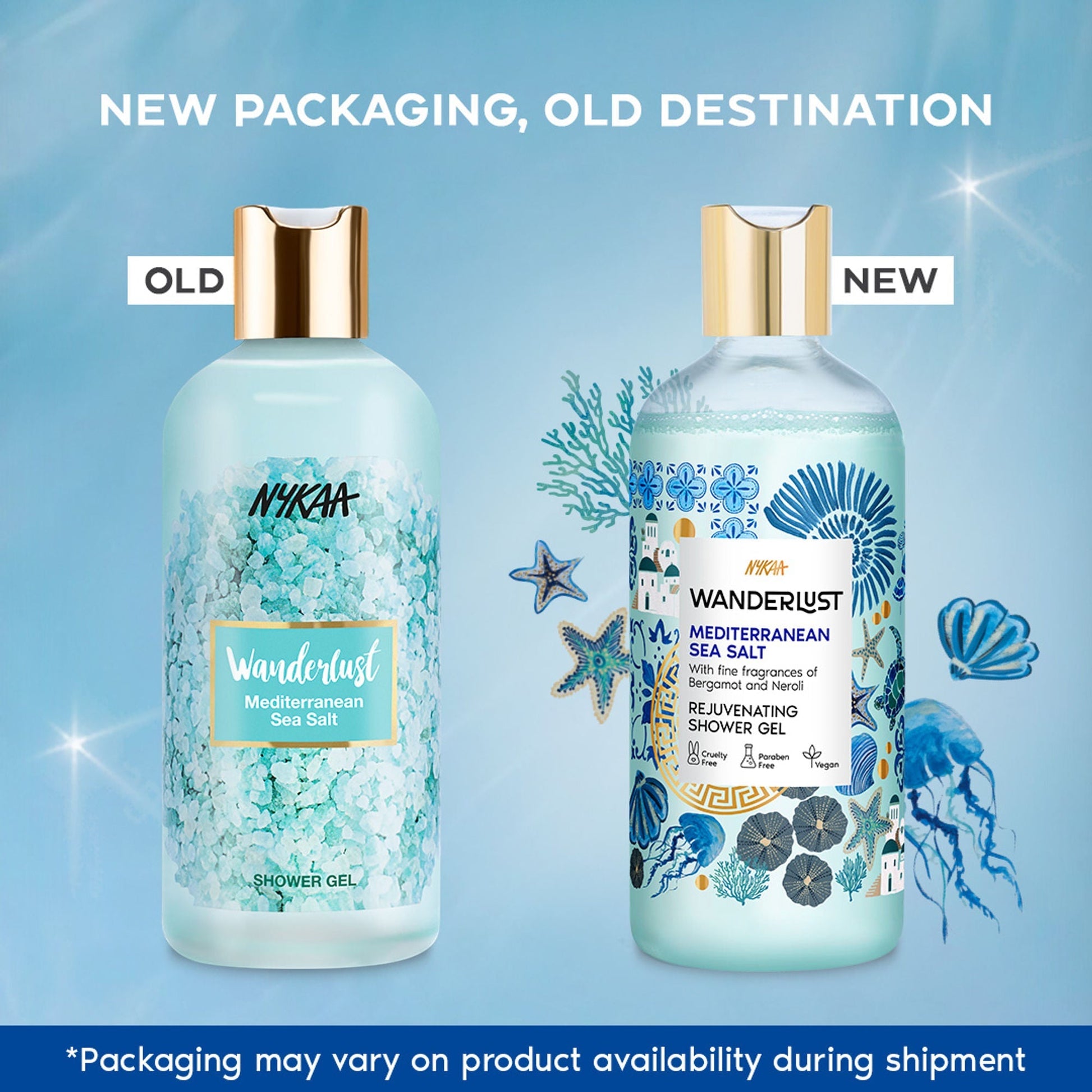 Wanderlust Shower Gels - Mediterranean-Sea-Salt  Grab2Buy Wanderlust Grab2Buy