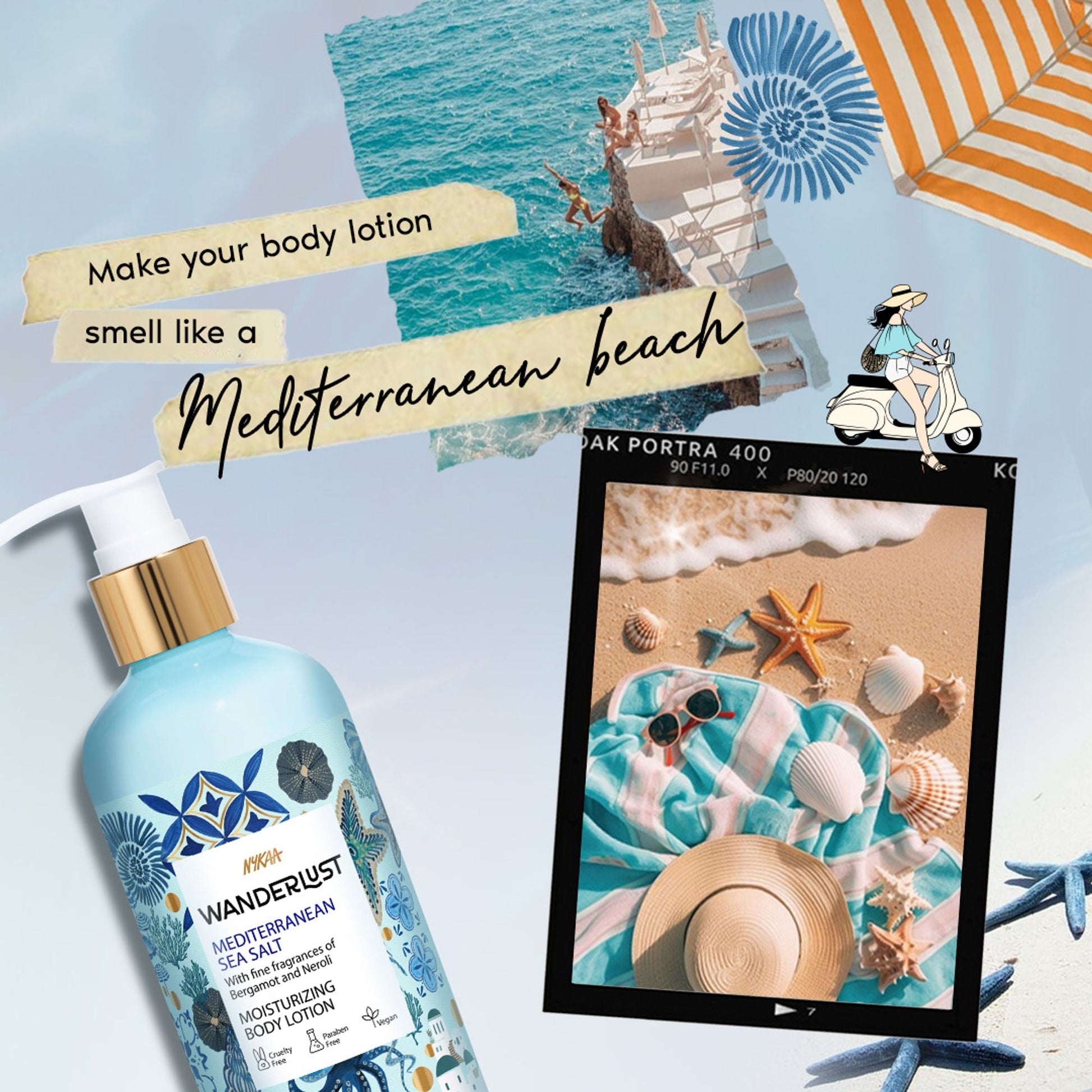 Wanderlust Moisturizing Body Lotion - Mediterranean-Sea-Salt  Grab2Buy Wanderlust Grab2Buy