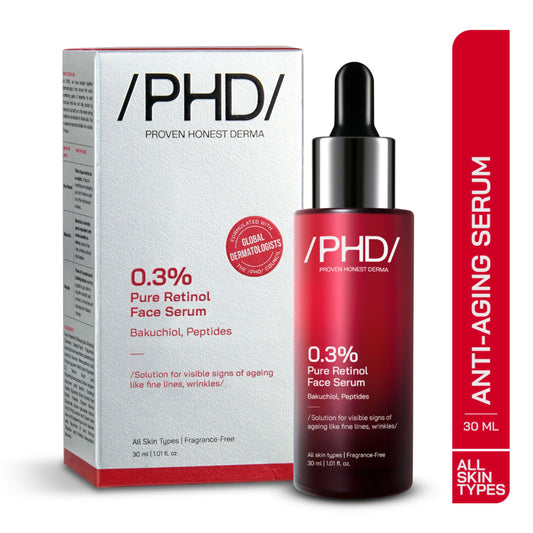 Proven Honest Derma (PHD) 0.3% Retinol Serum With Bakuchiol & Peptides