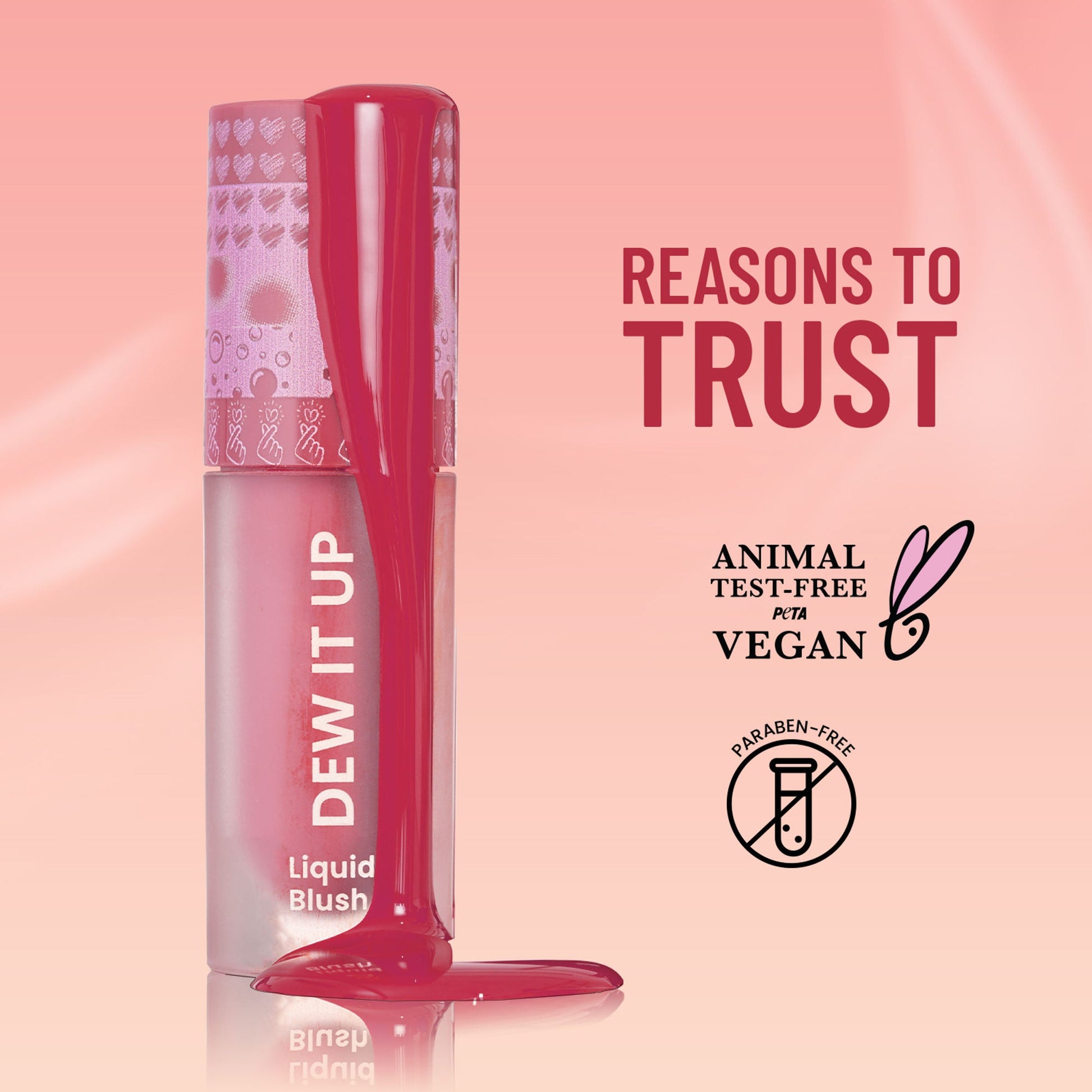 Swiss Beauty Dew It Up Liquid Blush - 1 Peach Fuzz