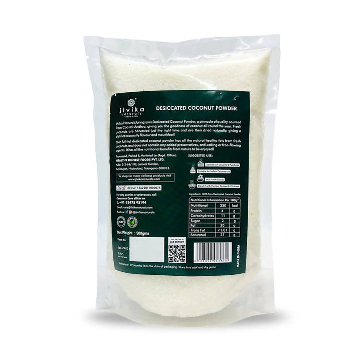 Jivika Naturals Desiccated Coconut Powder - Grab2buy