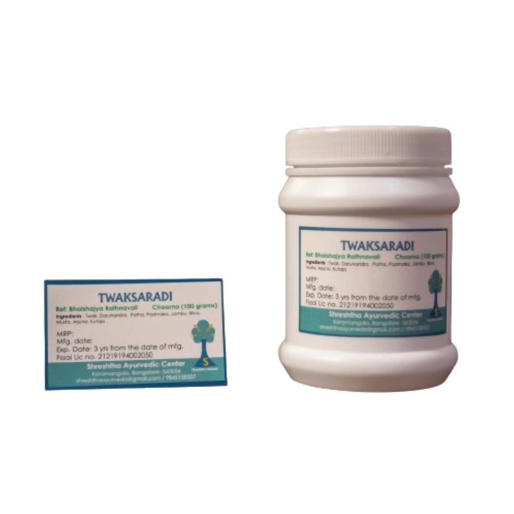 Shreshtha Herbals Twaksaradi Churna 