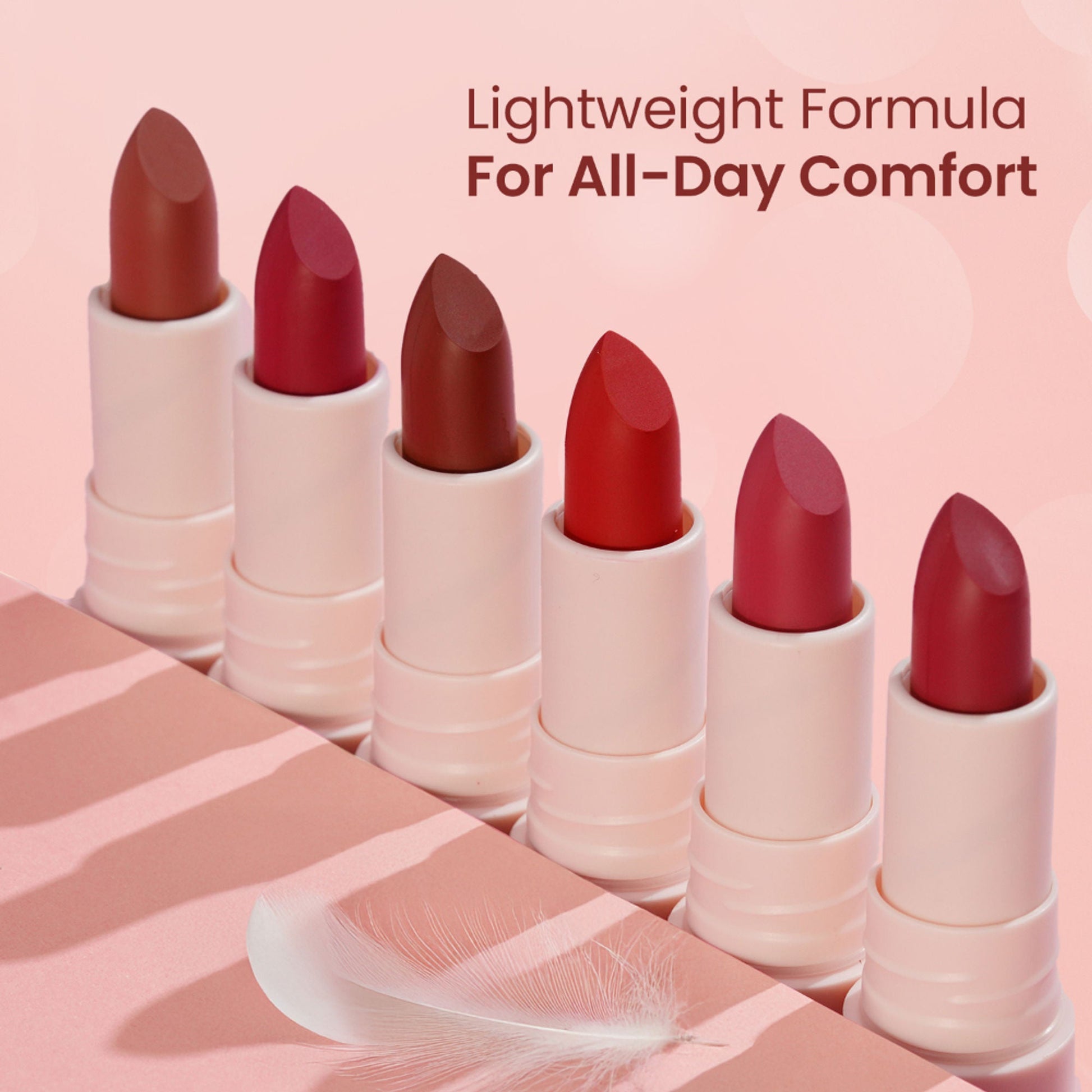 Swiss Beauty Stay All Day Lipstick - 03 Chirpy