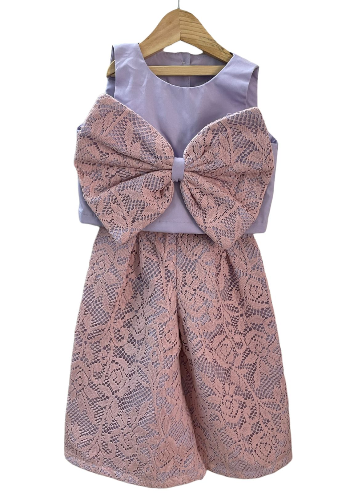 ArthLife Lavender And Pink Bow Co-Ord Set 