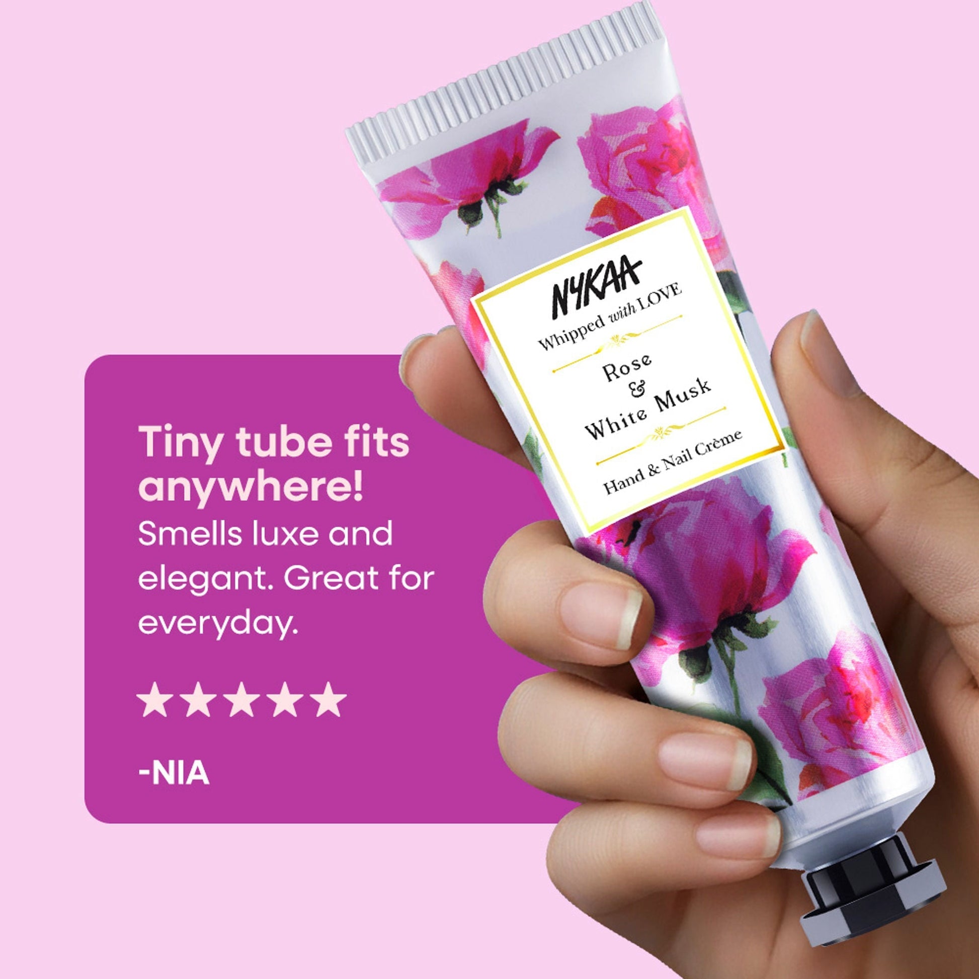 Wanderlust Hand & Nail Creme - Rose & White Musk  Grab2Buy Wanderlust Grab2Buy