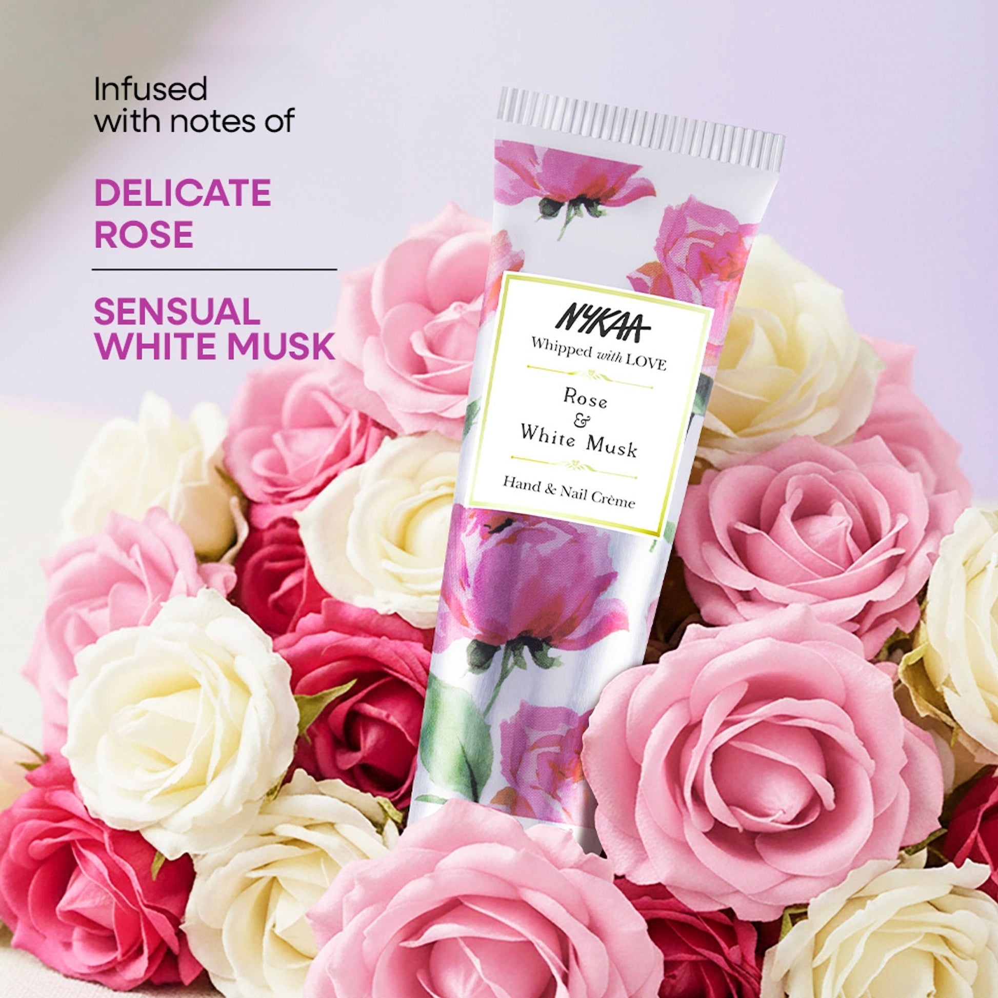 Wanderlust Hand & Nail Creme - Rose & White Musk  Grab2Buy Wanderlust Grab2Buy