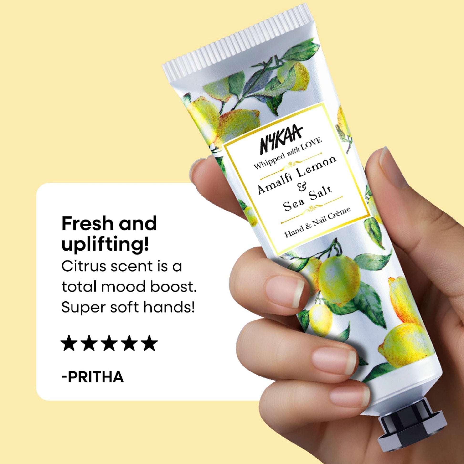 Wanderlust Hand & Nail Creme - Amalfi Lemon & Sea Salt  Grab2Buy Wanderlust Grab2Buy