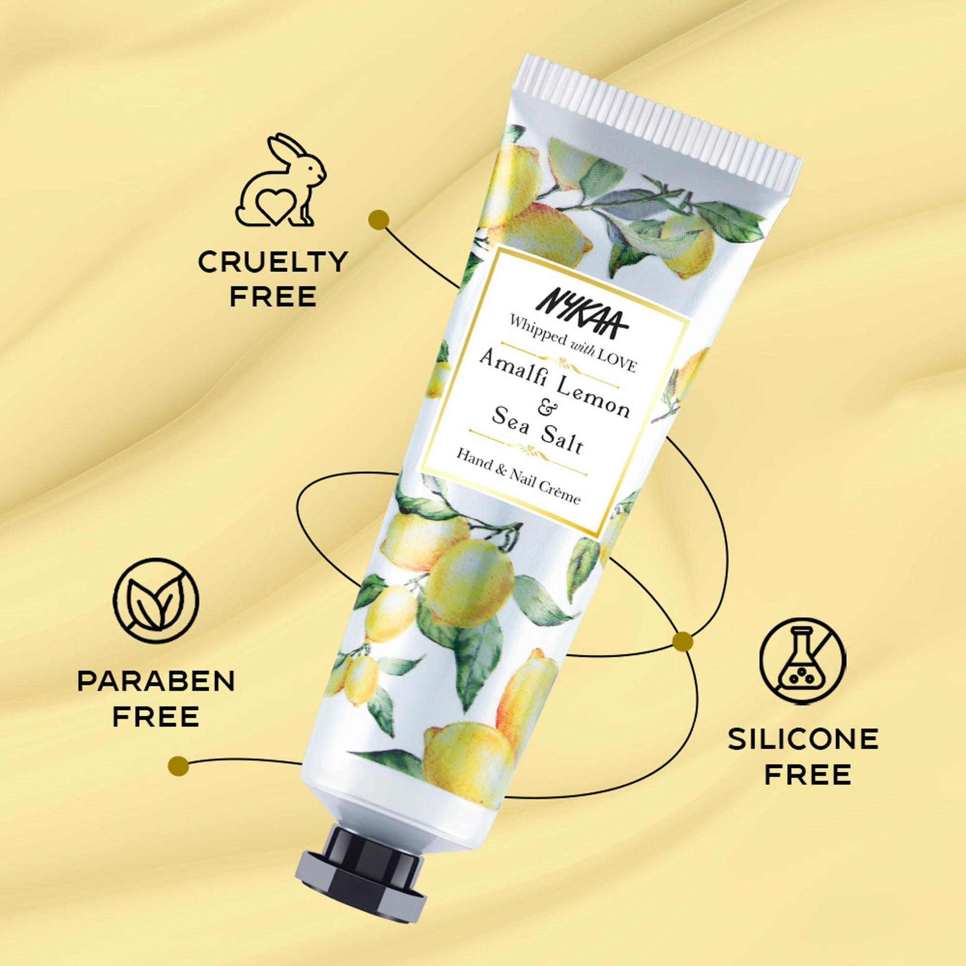 Wanderlust Hand & Nail Creme - Amalfi Lemon & Sea Salt  Grab2Buy Wanderlust Grab2Buy