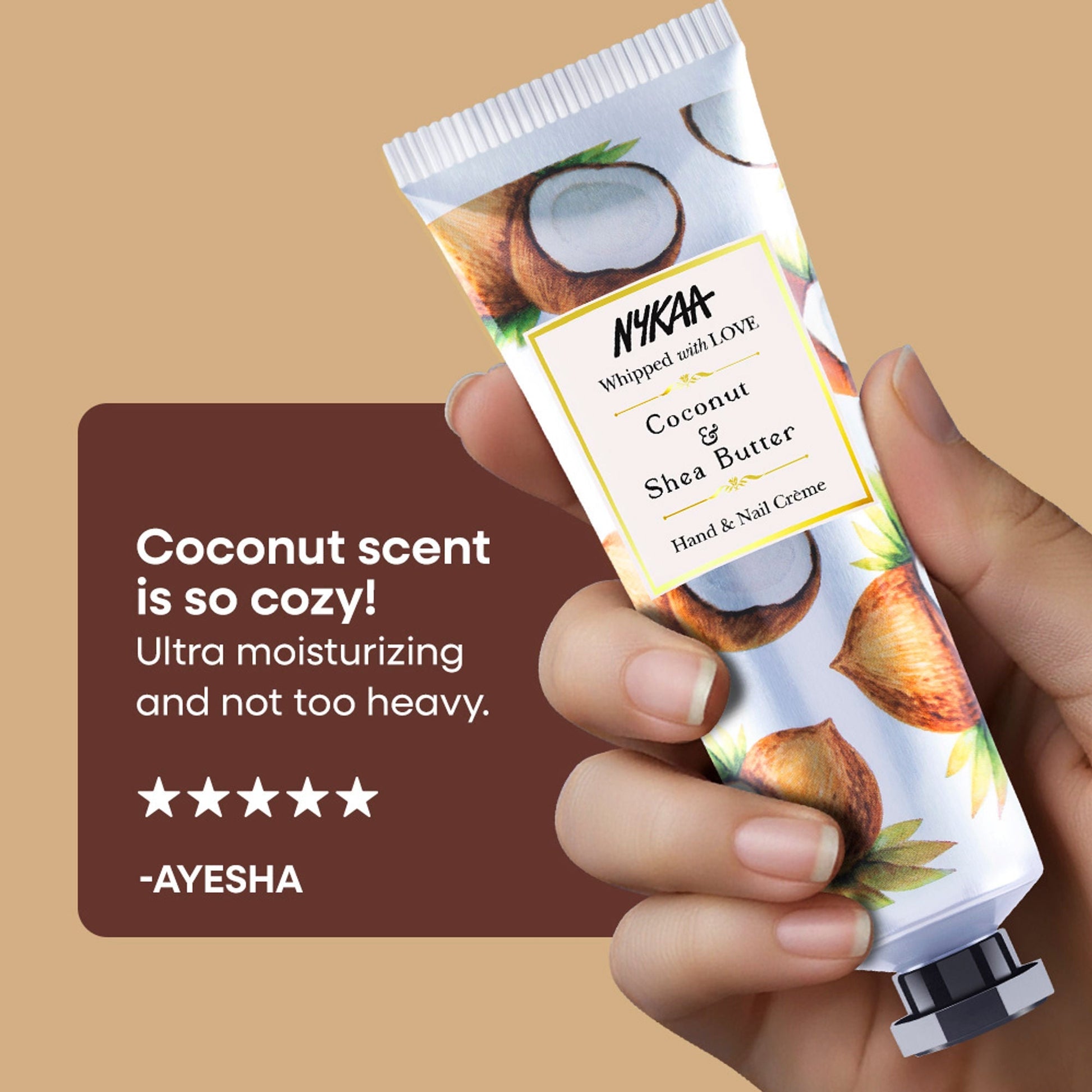 Wanderlust Hand & Nail Creme - Coconut & Shea Butter  Grab2Buy Wanderlust Grab2Buy