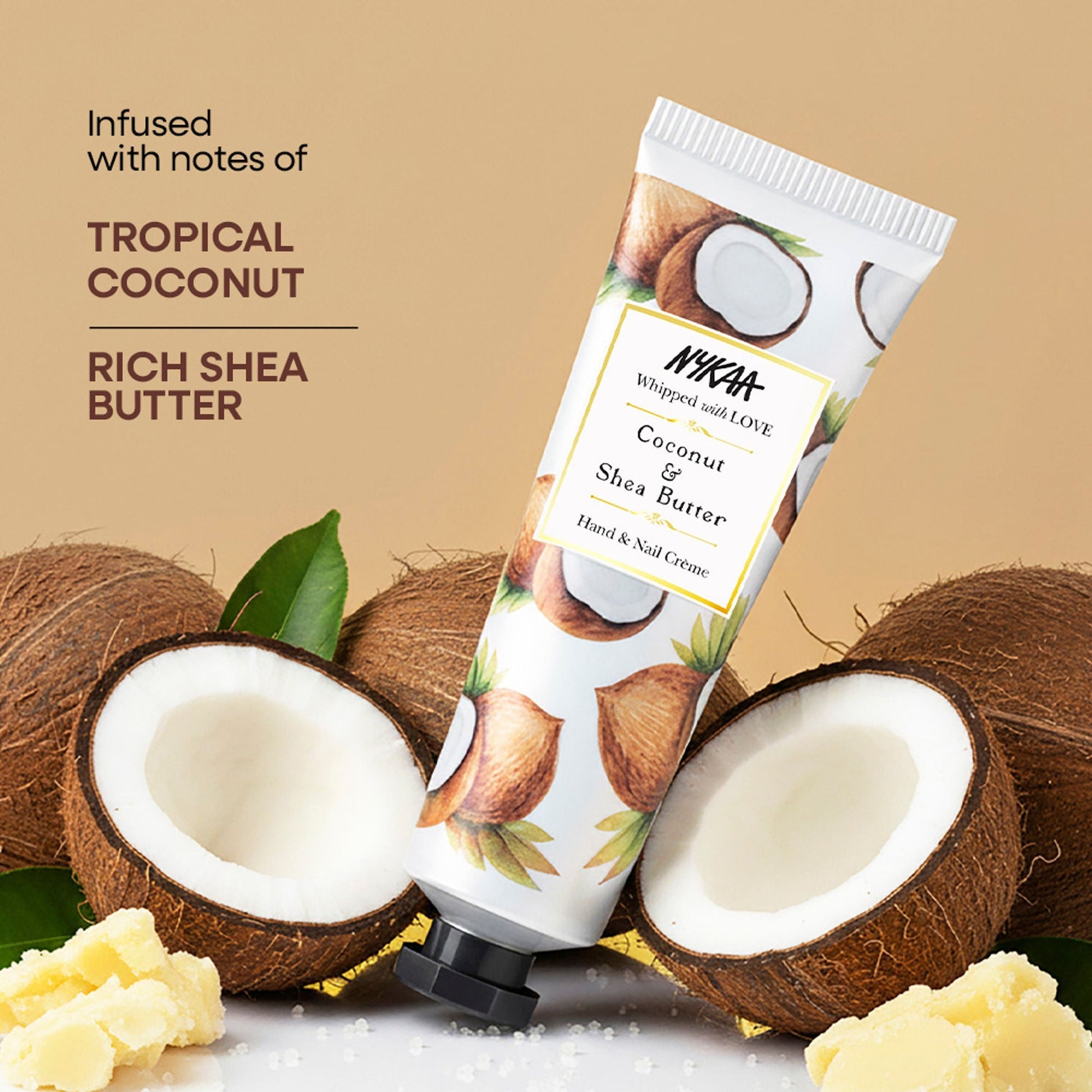 Wanderlust Hand & Nail Creme - Coconut & Shea Butter  Grab2Buy Wanderlust Grab2Buy