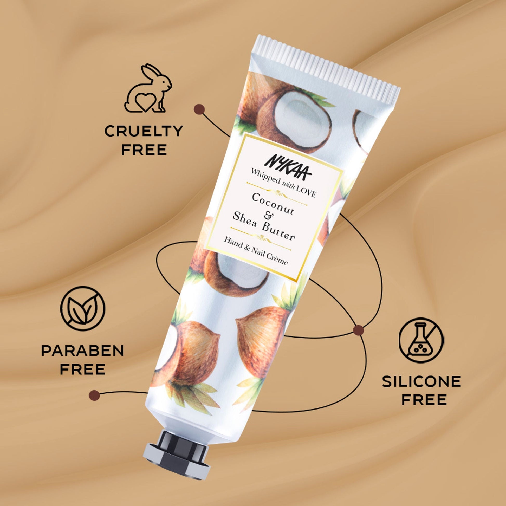Wanderlust Hand & Nail Creme - Coconut & Shea Butter  Grab2Buy Wanderlust Grab2Buy