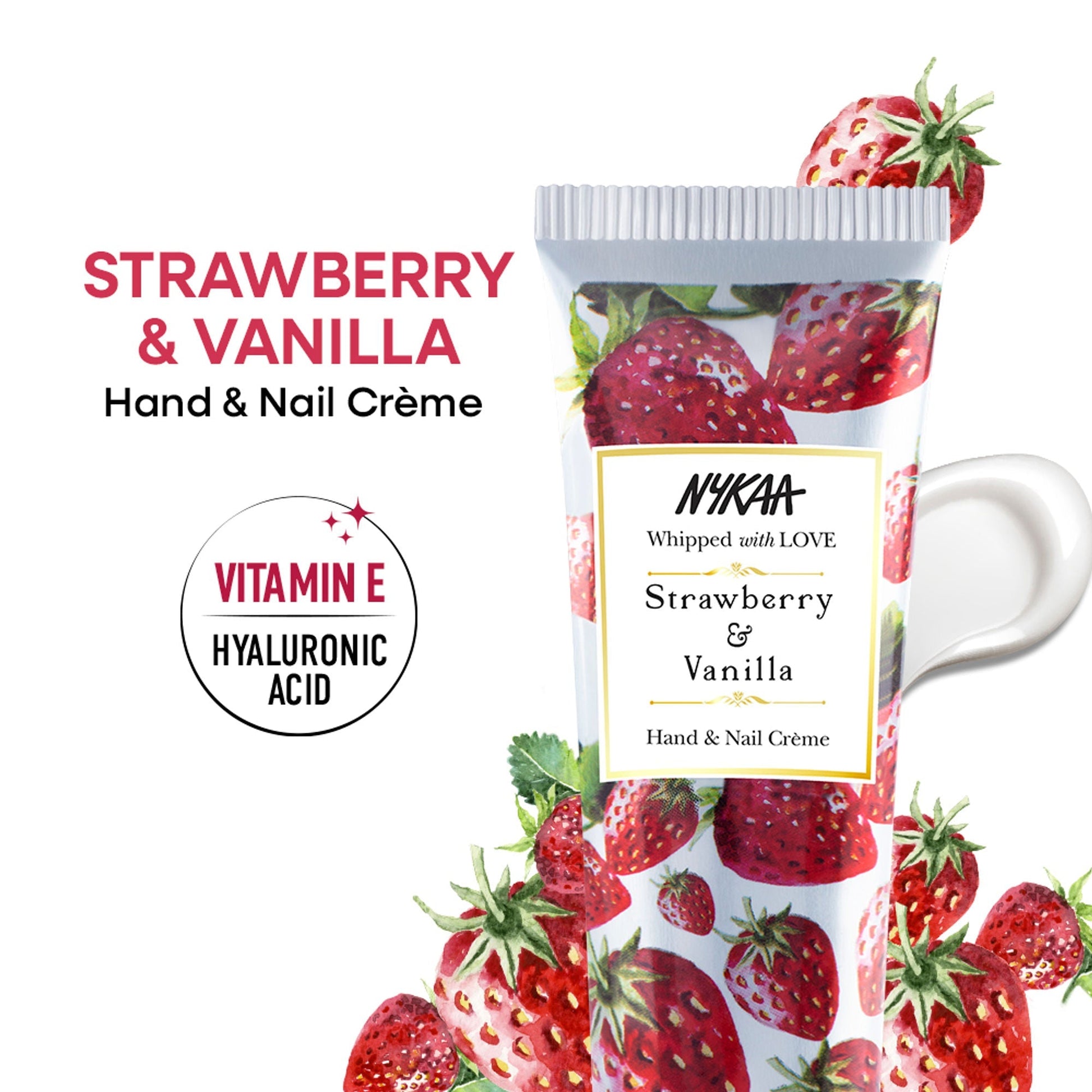 Wanderlust Hand & Nail Creme - Strawberry & Vanilla  Grab2Buy Wanderlust Grab2Buy
