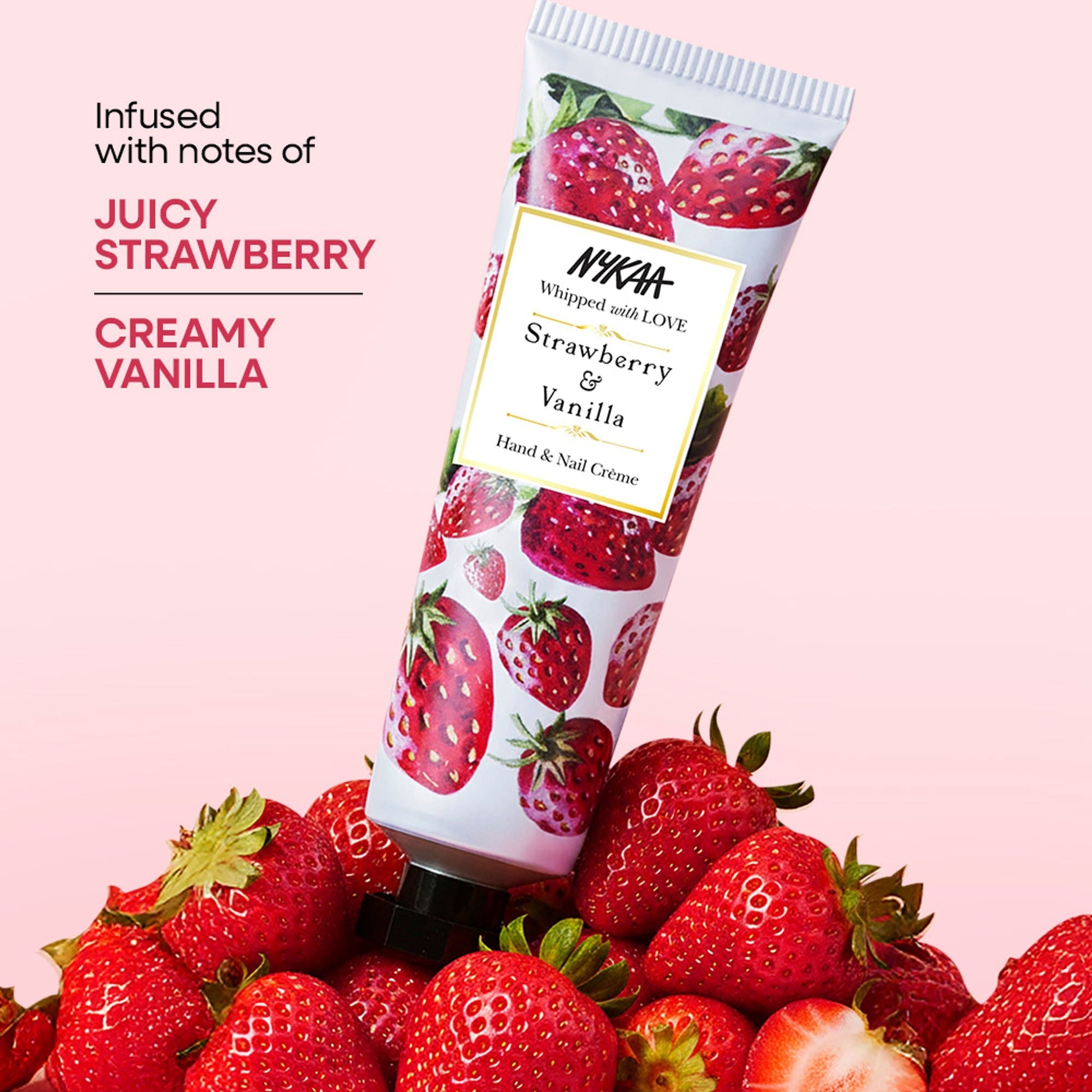 Wanderlust Hand & Nail Creme - Strawberry & Vanilla  Grab2Buy Wanderlust Grab2Buy