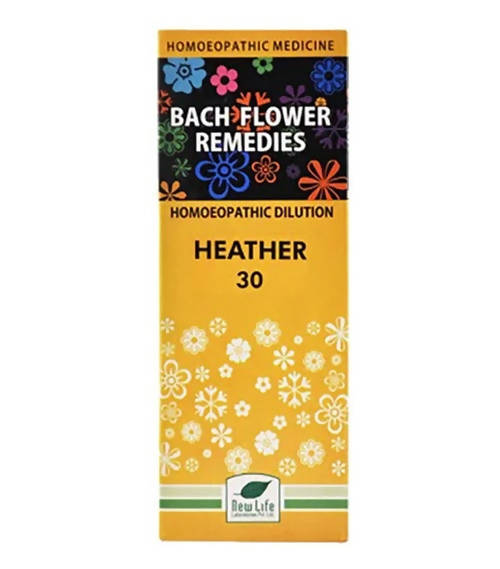 New Life Homeopathy Bach Flower Remedies Heather 30 Dilution