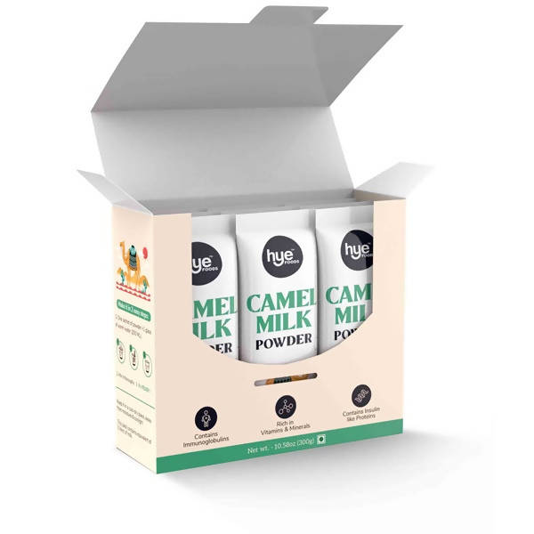 Hye Foods Camel Milk Powder Sachets  Grab2Buy Aadvik Grab2Buy