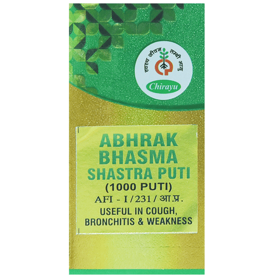 Chirayu Abhrak Bhasma Shastra 1000 Putti 