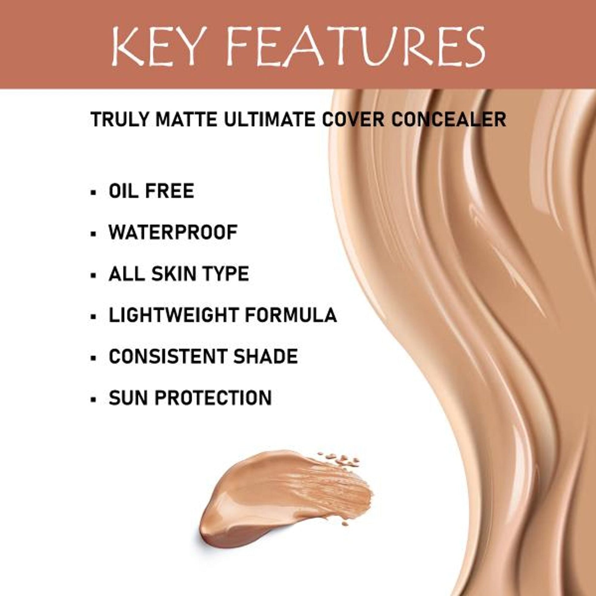 Matt Look Truly Matte Ultimate Cover Concealer - Soft Beige 