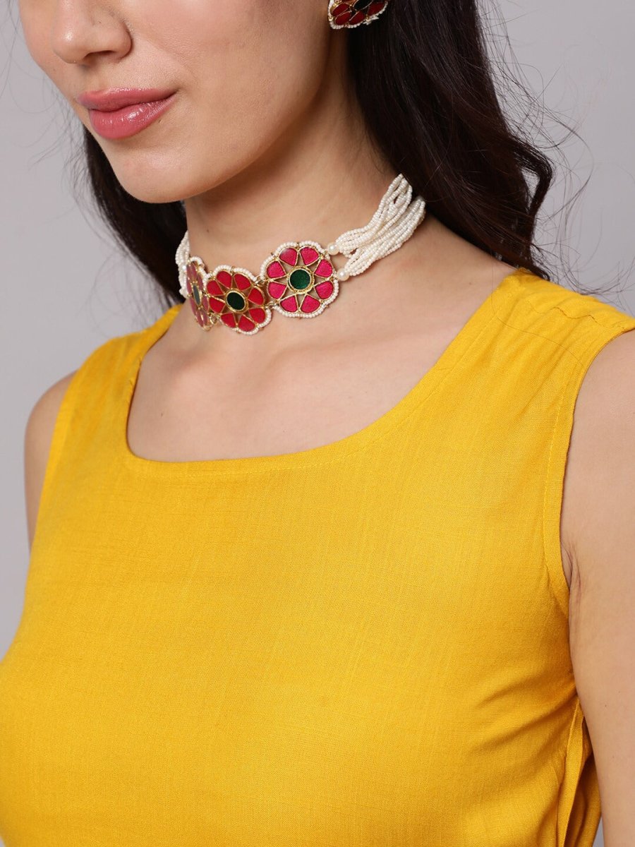 Aks Sleeveless High-Slit Kurta