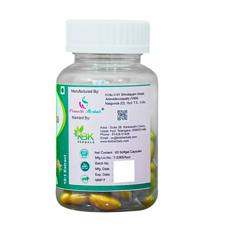 KBK Herbals Ashwagandha Extract Capsules 