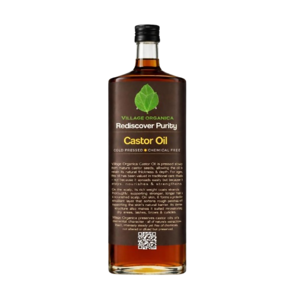 Village-Organica Cold Pressed Castor Oil  Grab2Buy Village-Organica Grab2Buy