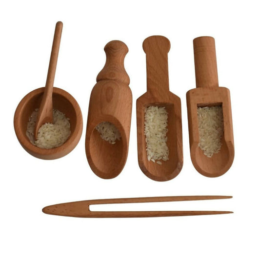 Nesta Toys Sensory Wooden Toys - Beech Wood - Grab2buy