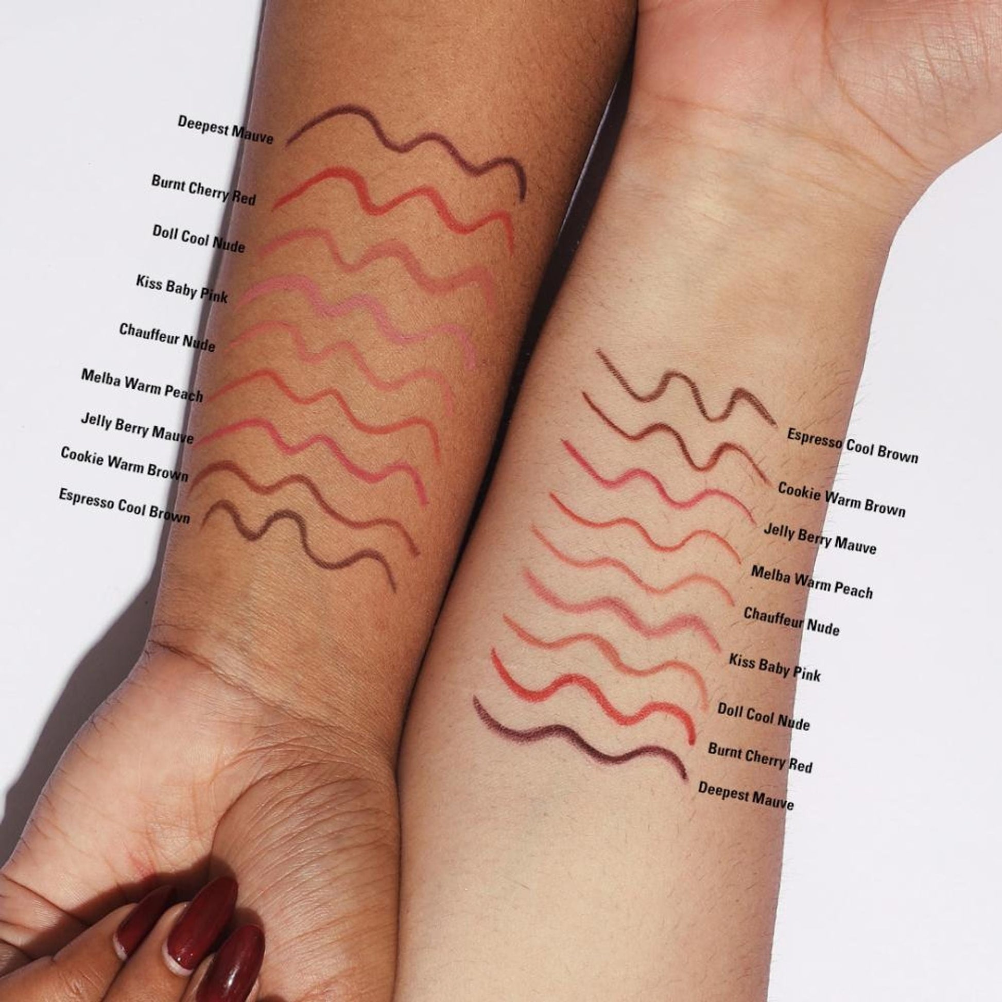 Makeup Revolution Pout Bomb Plumping Lip Liner - Espresso Cool Brown