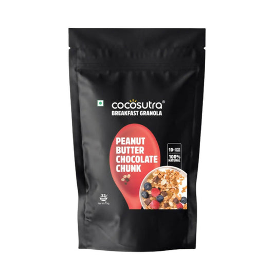 Cocosutra Peanut Butter Chocolate Chunk Breakfast Granola - Grab2buy