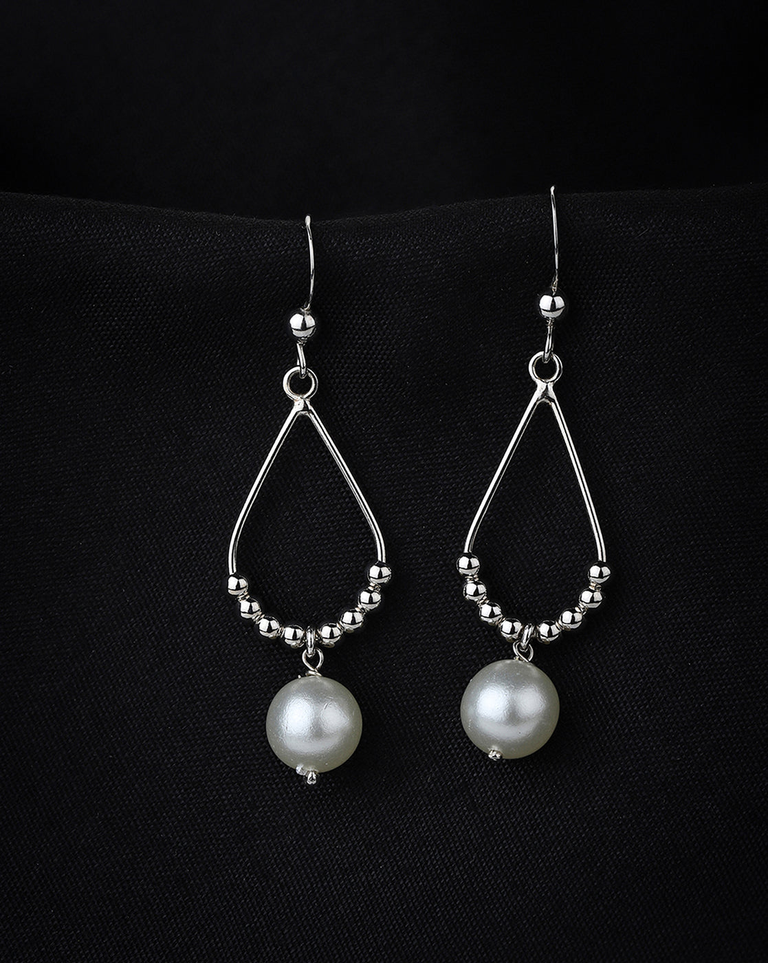 Silver Toned Circular Hoop Earring For Men - Wahe Jewels | Grab2Buy