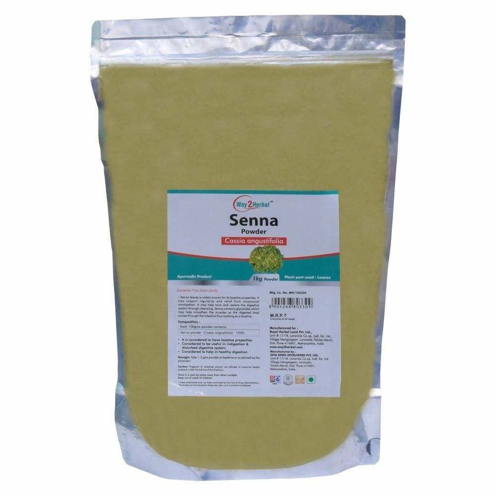 Way2herbal Senna Leaf Powder 